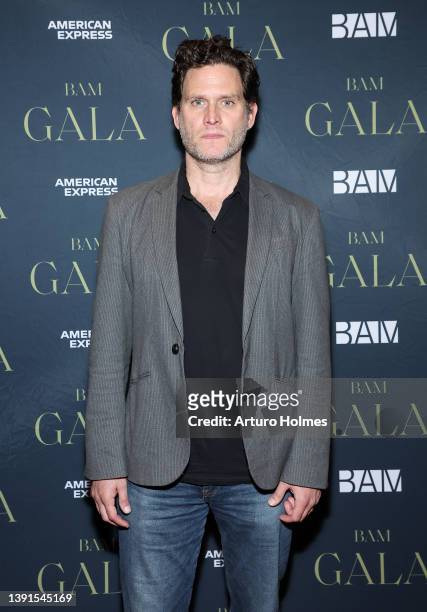 Actor Steven Pasquale attend Opening Night for "Cyrano De Bergerac" at BAM Harvey Theater on April 14, 2022 in New York City.