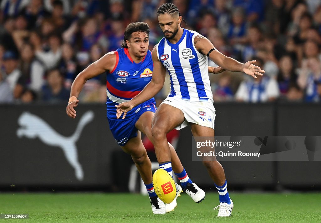 AFL Rd 5 - North Melbourne v Western Bulldogs