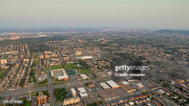 olympic park in hochelaga-maisonneuve - olympic stadium stock pictures, royalty-free photos & images