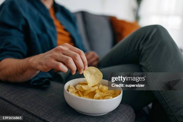 having snack - crisps stock pictures, royalty-free photos & images