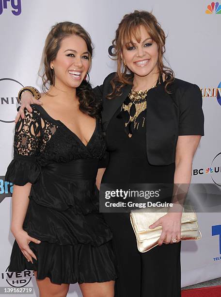 Universal City, CA Janney "Chiquis" Marin and Jenni Rivera arrive at The Cable Show 2010 to Feature An Evening with NBC at Universal Studios...