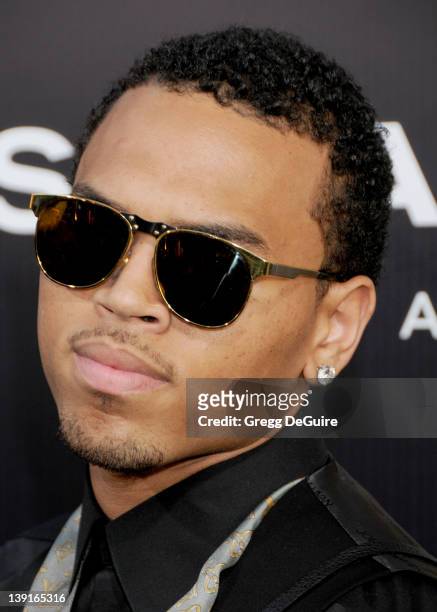 August 4: Chris Brown arrives at the World Premiere of "Takers" at the ArcLight Cinerama Dome on August 4, 2010 in Hollywood, California.