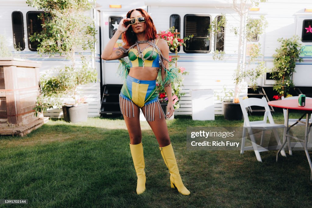 2022 Coachella Valley Music And Arts Festival - Weekend 1 - Portraits And Candids Backstage