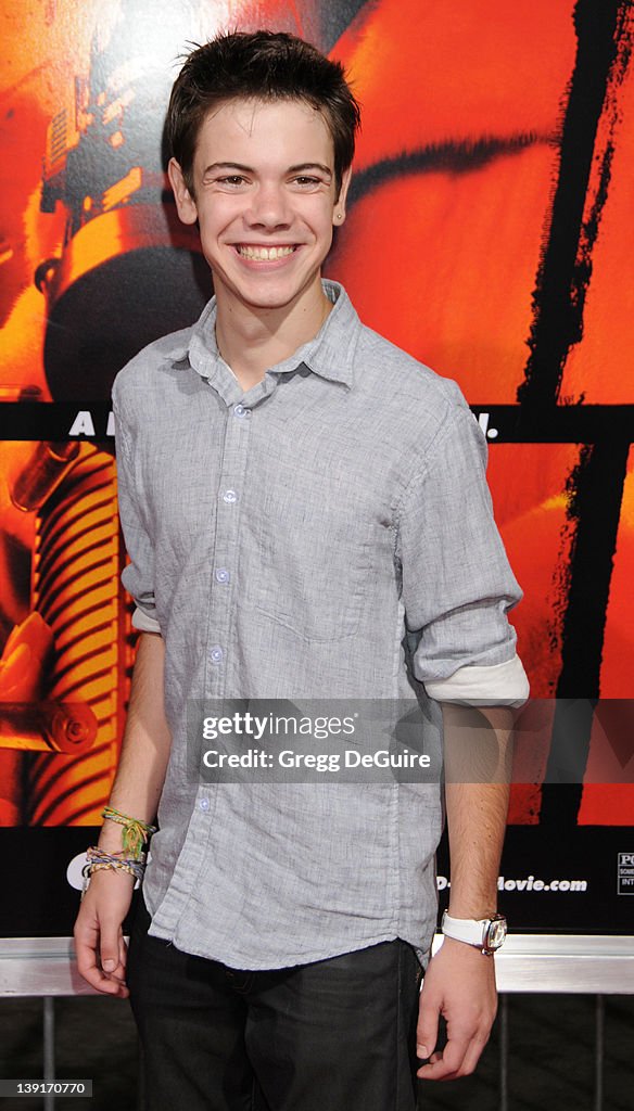 Alexander Gould Rotten Alexander Gould arrives at the Los Angeles Premiere of