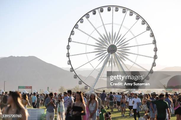 Atmosphere at the 2022 Coachella Valley Music And Arts Festival on April 15, 2022 in Indio, California.