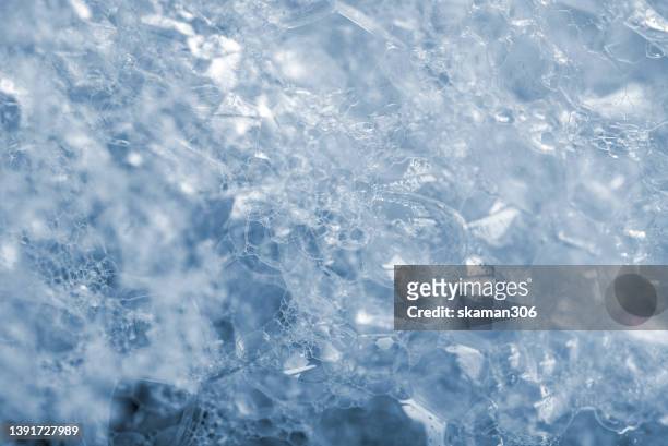 close up bubbles of bath foam inside the bathtub and copyspace - overflowing bathtub stock pictures, royalty-free photos & images