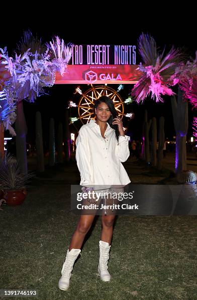 Chanel Iman attends Casamigos At Tao Desert Nights Presented By Gala