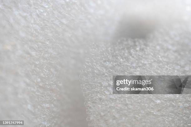 close up texture surface of the bath foam inside bathtub - overflowing bathtub stock pictures, royalty-free photos & images