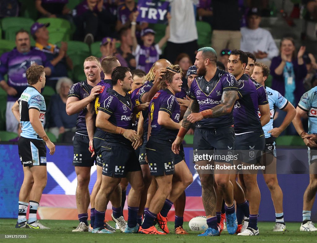 NRL Rd 6 - Storm v Sharks