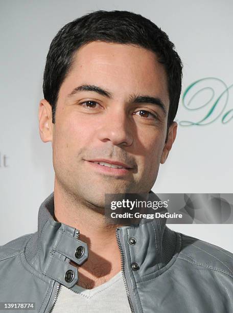 Danny Pino and wife Lily arrive at the "Across the Hall" Premiere at the Laemmle Music Hall 3 on December 1, 2009 in Beverly Hills, California.