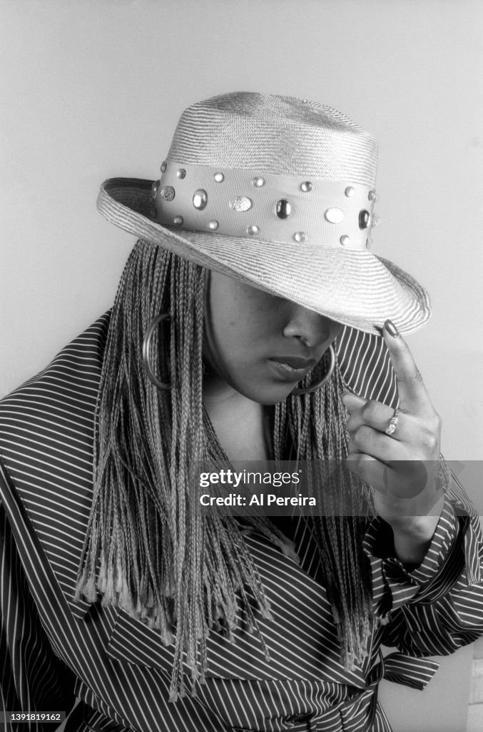 Yo You Rapper Rapper Yo-Yo appears in a portrait taken on February 23, 1992 at a ...