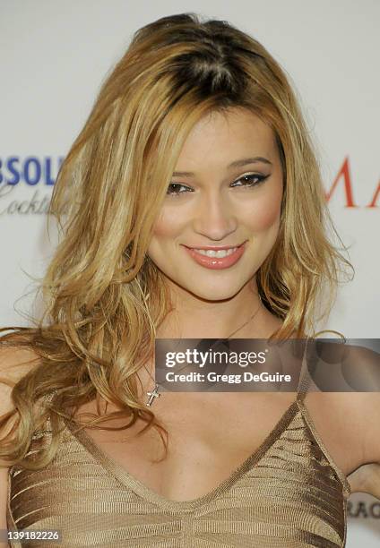 Kylie Bisutti arrives at the 11th Annual Maxim Hot 100 Party at Paramount Studios on May 19, 2010 in Los Angeles, California.