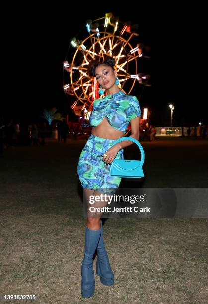 Nicole Scherzinger attends Casamigos At Tao Desert Nights Presented By Gala Music at Cavallo Ranch on April 15, 2022 in Thermal, California.