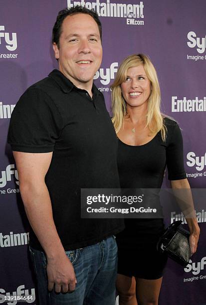 July 25, 2009 San Diego, Ca.; Jon Favreau and wife Joya Tillem; Entertainment Weekly and Syfy Comic-Con Party; Held at the Hotel Solamar