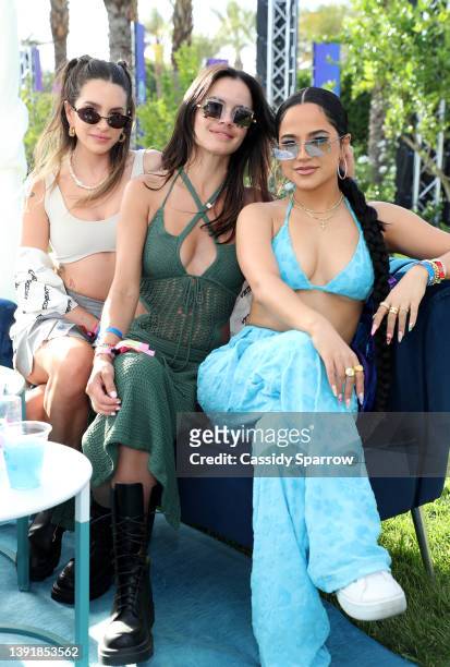 Becky G and guests attend Liquid I.V. House of Hydration at the Old Polo Estate on April 16, 2022 in Coachella, California.