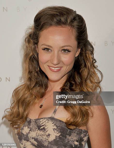 Lauren C. Mayhew attends the Noon By Noor Launch Party at the Sunset Tower Hotel on July 20, 2011 in West Hollywood, California.