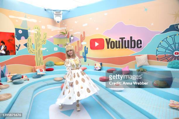 Kyary Pamyu Pamyu attends YouTube Artist Lounge at Weekend 1 of Coachella 2022 at Empire Polo Club on April 16, 2022 in Indio, California.