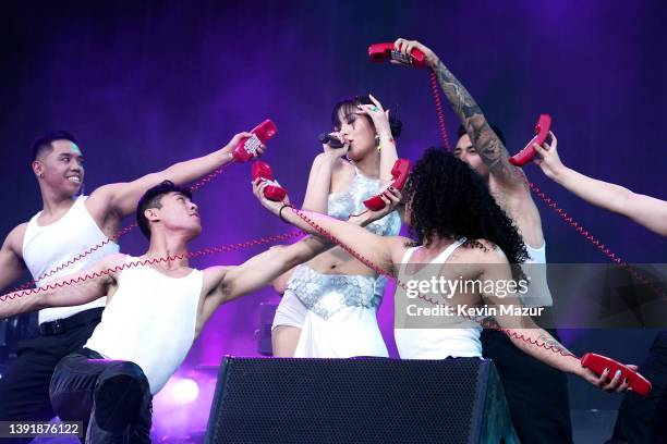 Of 88rising performs onstage at the Coachella Stage during the 2022 Coachella Valley Music And Arts Festival on April 16, 2022 in Indio, California.