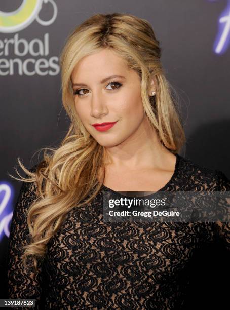 Ashley Tisdale arrives at the Los Angeles Premiere of "Footloose" at the Regency Village Thester on October 3, 2011 in Westwood, California.