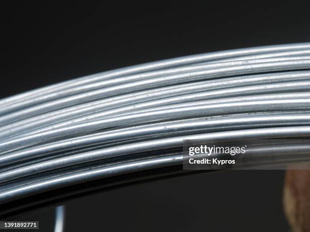 steel wire - iron roll stock pictures, royalty-free photos & images