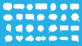 Speech Bubble Icons Set