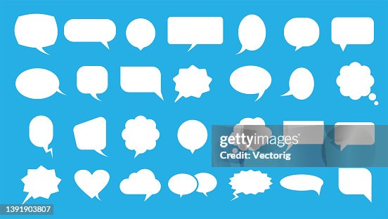 Speech Bubble Icons Set Speech Bubble Icons Set
