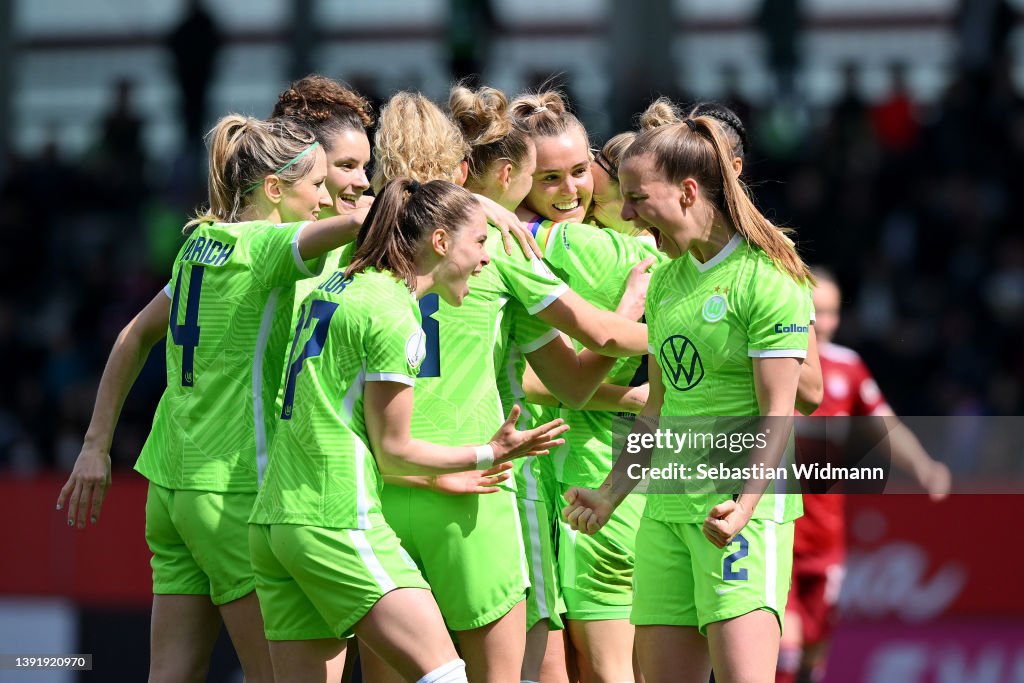 Bayern München v VfL Wolfsburg - Women's DFB Cup Semi Final