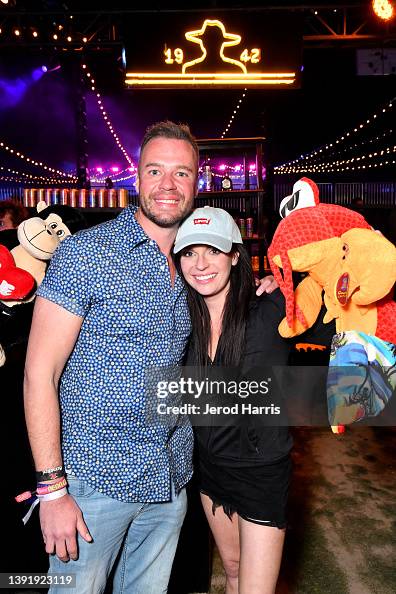 Nick Thompson and Danielle Ruhl attend Levi's and Tequila Don Julio