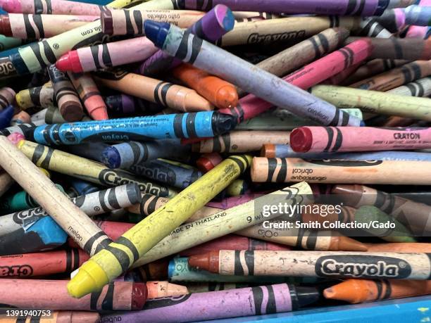 Giant Crayons Stock Photo 70779979
