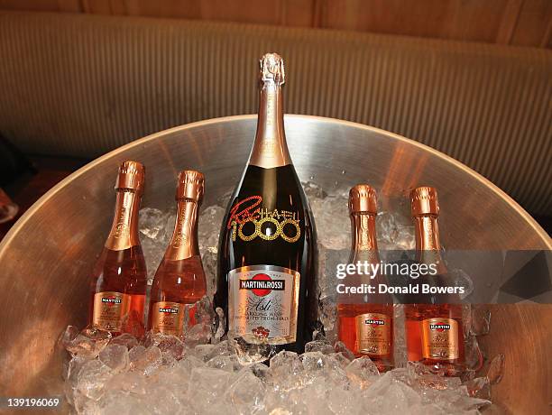 Celebration bottle of Martini at The Donatella Arpaia and MARTINI Host Rachael Ray's 1000th Episode Party at Donatella Restaurant on February 16,...