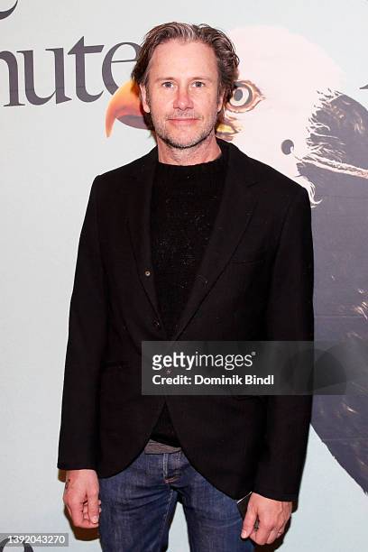 Josh Hamilton poses at the opening night of "The Minutes" on Broadway at Studio 54 on April 17, 2022 in New York City.