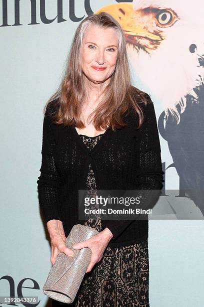 Annette O'Toole poses at the opening night of "The Minutes" on Broadway at Studio 54 on April 17, 2022 in New York City.