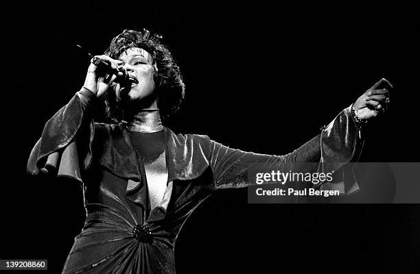 Whitney Houston performs on stage at Mecc, Maastricht, Netherlands, 23rd October 1993.