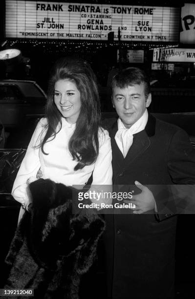 Singer Bobby and Bobbie Gentry attend the premiere of "Dr. Dolittle" on December 16, 1967 at Loew's State Theater in New York City.