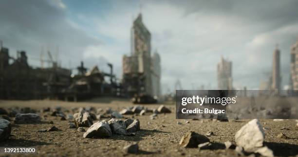 wasteland - ruin stock pictures, royalty-free photos & images