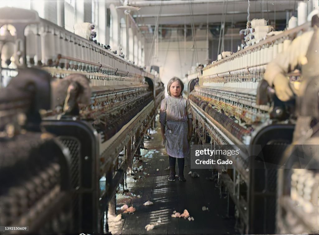 Child Laborer In Factory