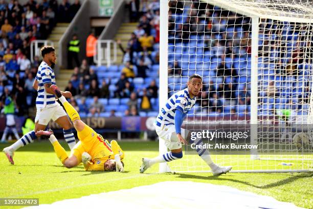 Sam Field of Queens Park Rangers challenges Jason Knight of Derby County during the Sky Bet Championship match between Queens Park Rangers and Derby...