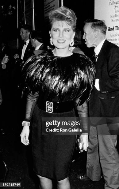 Georgette Mosbacher attends Fete De Famille III Benefit for AIDS Research on September 27, 1988 at Mortimer's Restaurant in New York City.