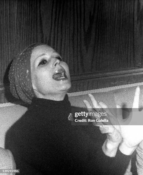 Actress Silvana Mangano attends the grand opening of Hippopotomus II on December 22, 1972 in New York City.