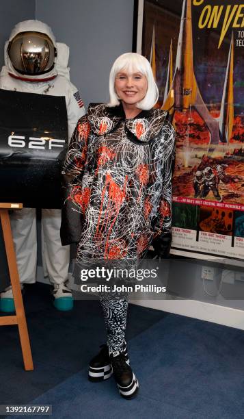 Debbie Harry attends the Screening of "KEPLER 62f" by VIN + OMI at Sea Containers on April 18, 2022 in London, England.