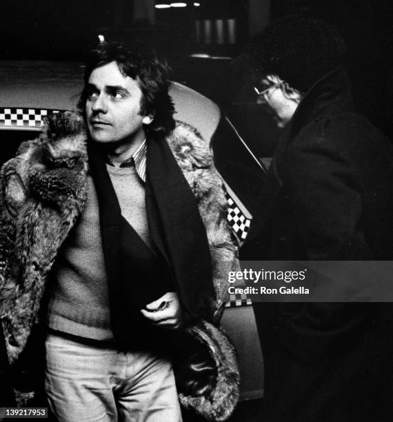 Actor Dudley Moore and actress Tuesday Weld attend the opening of "The Good Doctor" on February 10, 1974 at the Eugene O'Neill Theater in New York...