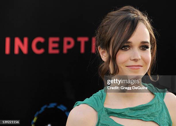 Emma Page Inception Ellen Page Inception Premiere