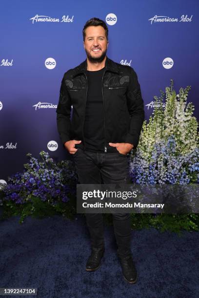 Luke Bryan attends "American Idol" 20th Anniversary Celebration at Desert 5 Spot on April 18, 2022 in Los Angeles, California.