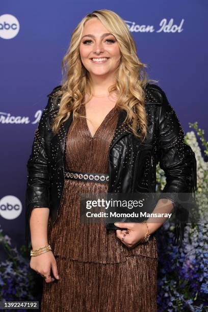 Hunter Girl attends "American Idol" 20th Anniversary Celebration at Desert 5 Spot on April 18, 2022 in Los Angeles, California.