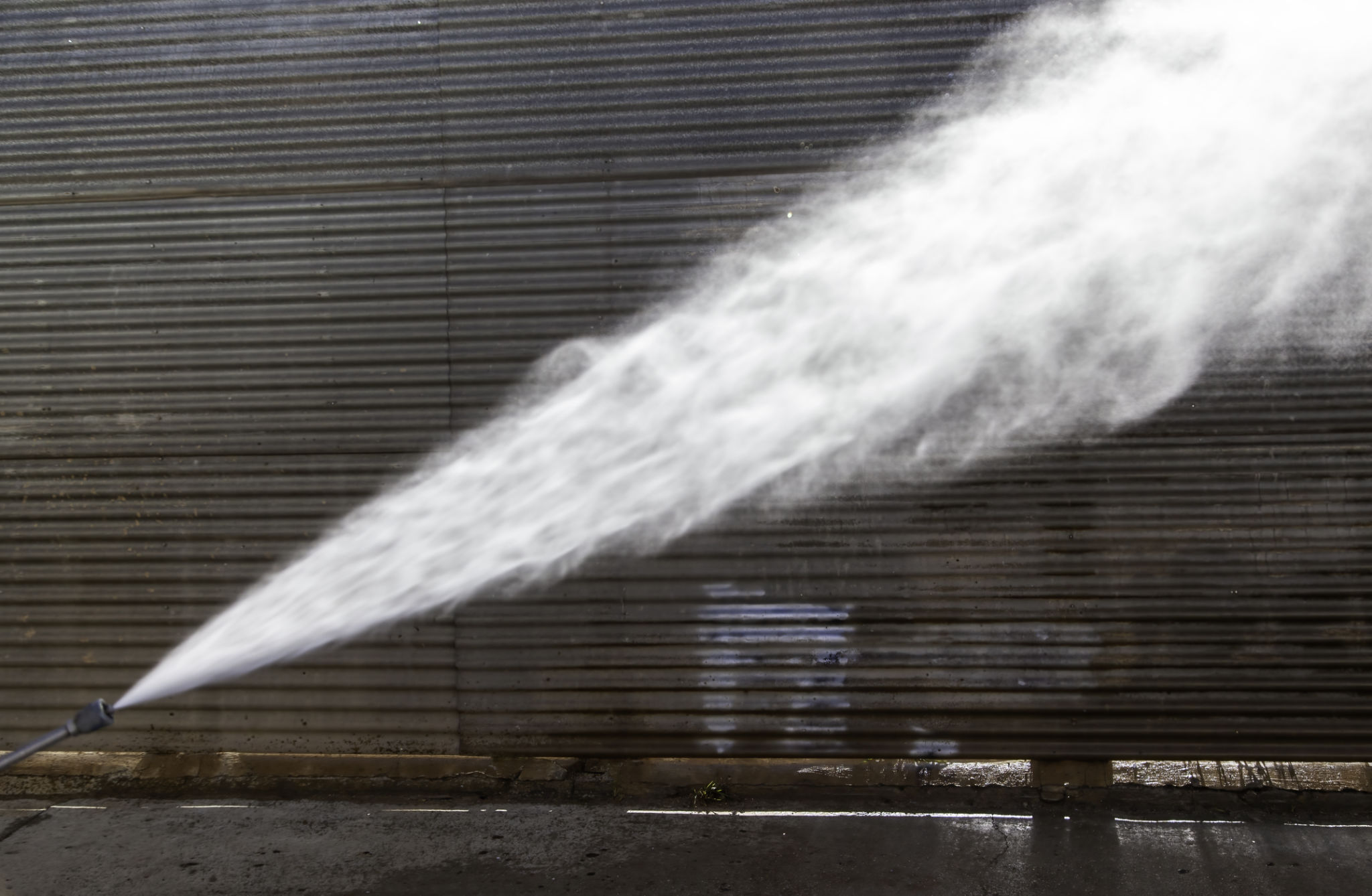 high pressure water