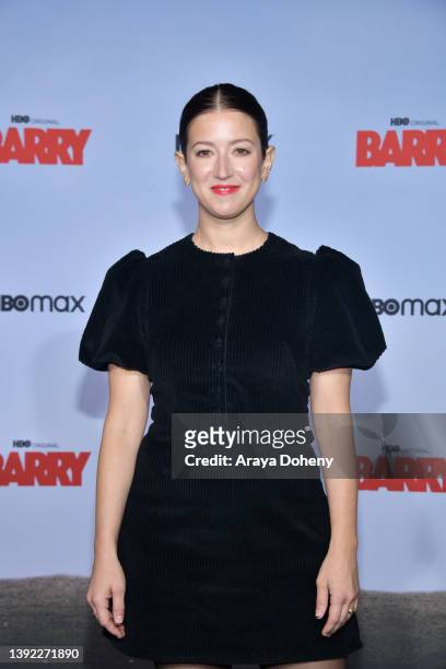 Jessy Hodges attends the Season 3 Premiere Of HBO's "Barry" at Rolling Greens on April 18, 2022 in Culver City, California.