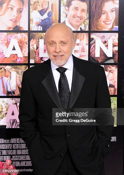 Hector Elizondo arrives at the "Valentine's Day" Los Angeles Premiere at the Grauman's Chinese Theater on February 8, 2010 in Hollywood, California.
