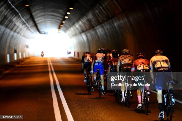 Hermann Pernsteiner of Austria and Team Bahrain Victorious, Miguel ÁngelLópez Moreno of Colombia and Team Astana – Qazaqstan, Pavel Sivakov of Russia...