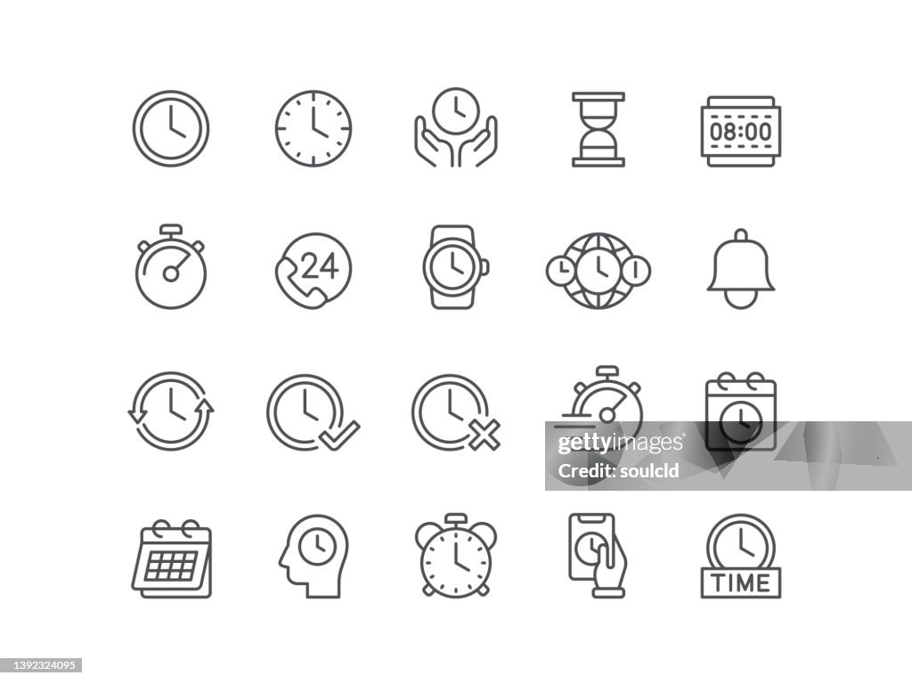 Time Icons