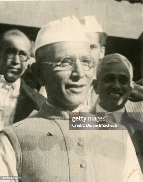 Morarji Desai at Ahmedabad Gujarat India on 15th February 1964.